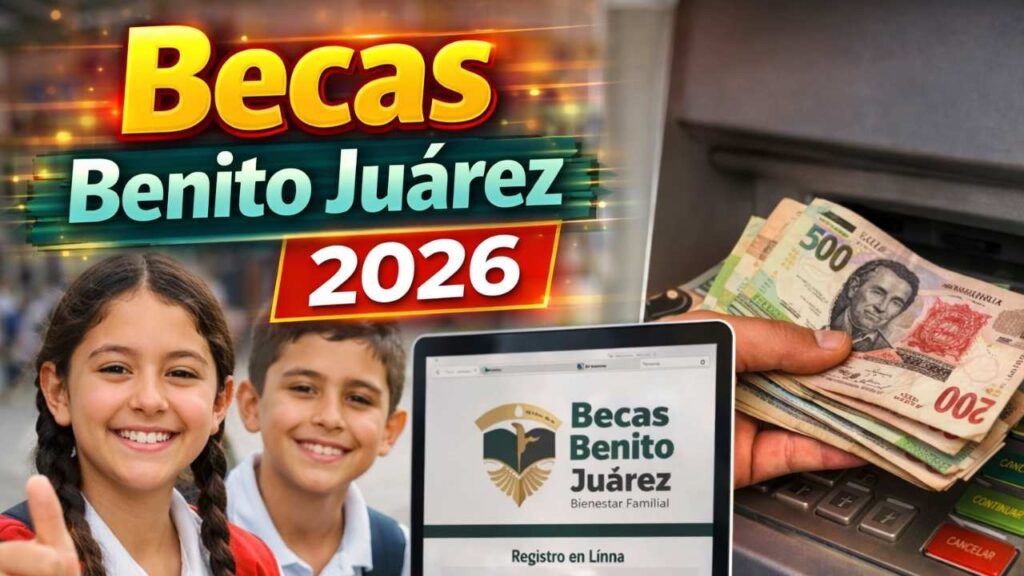 Becas Benito Juárez 2026: cómo recibir el pago bimestral de $1,900 en preparatoria