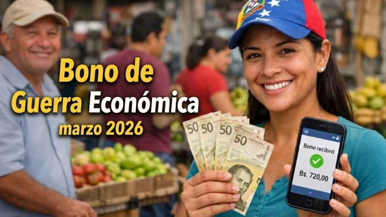 Bono de Guerra Económica marzo 2026: monto, beneficiarios y cómo verificar depósito