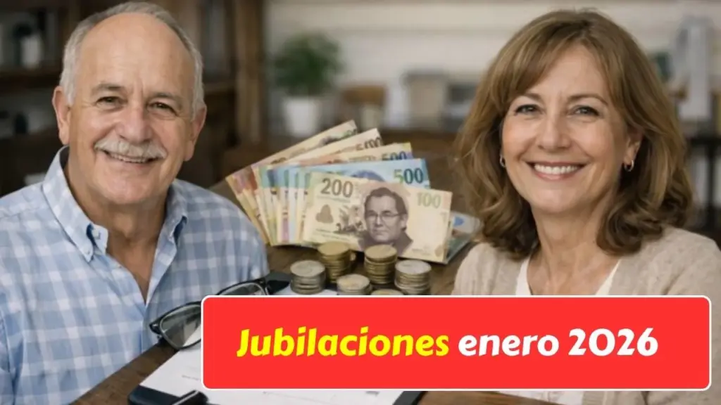 Jubilaciones enero 2026: aumento confirmado y bono extra, así quedan la mínima y la máxima