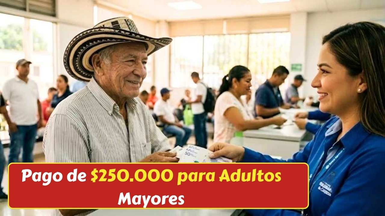 Colombia Anuncia Pago de $250.000 para Adultos Mayores: Fechas Oficiales y Beneficiarios
